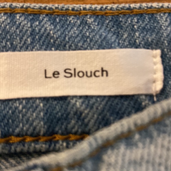 Frame Le Slouch Distressed Boyfriend Jean Sz 27 - Picture 7 of 8